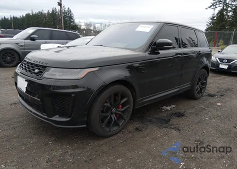 2020 Land Rover Range Rover Sport Svr z USA, uszkodzony, nr VIN SALWZ2RE9LA704926